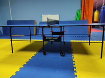 Теннисный стол новый для помещ Olympic blue сеткой