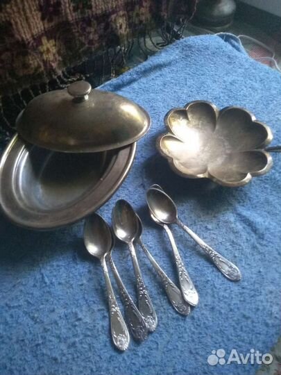 Посуда из мельхиора