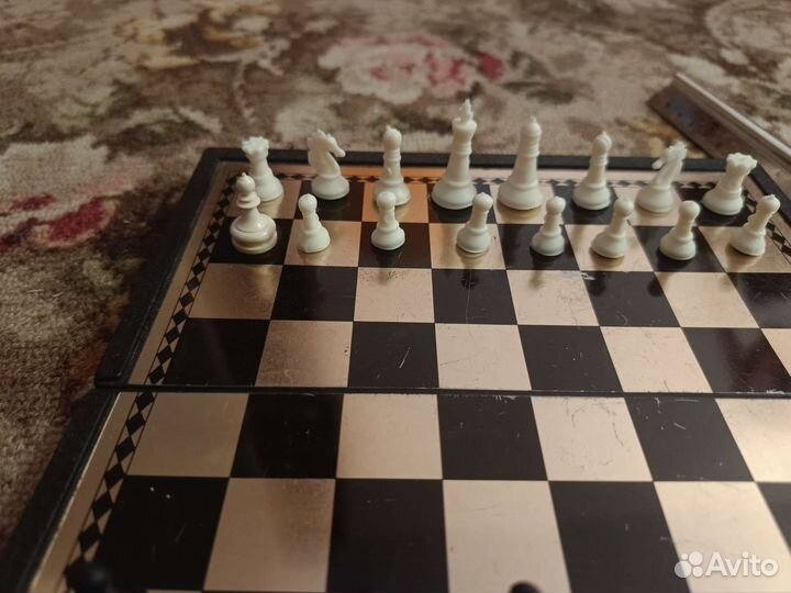 Шахматы дорожные магнитные