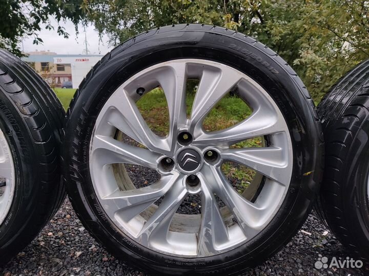 Колеса в сборе R17 Citroen оригинальные Etincelle