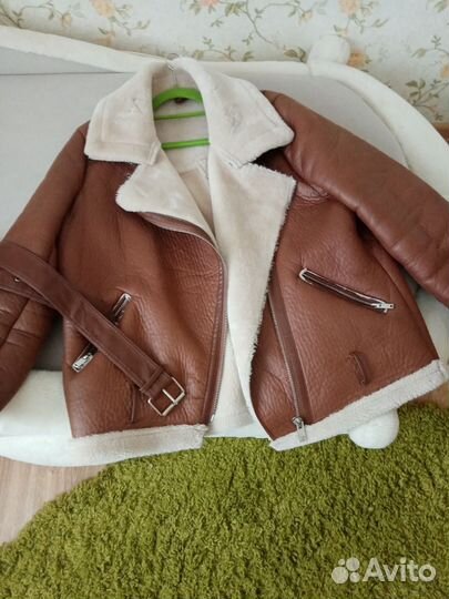 Дубленка-пилот