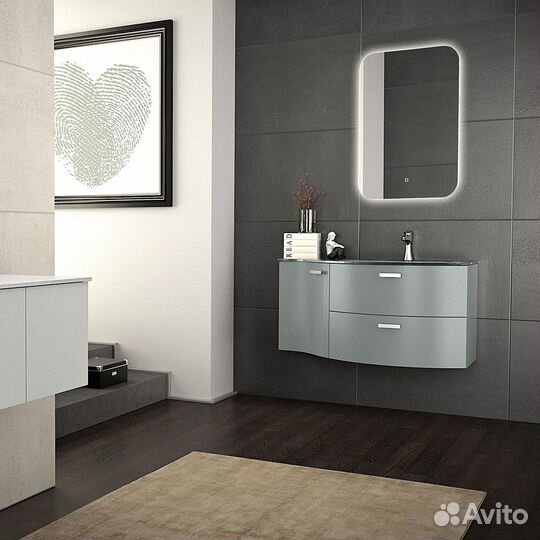 Зеркало azario Паллада 550*800 c подсветкой и дим