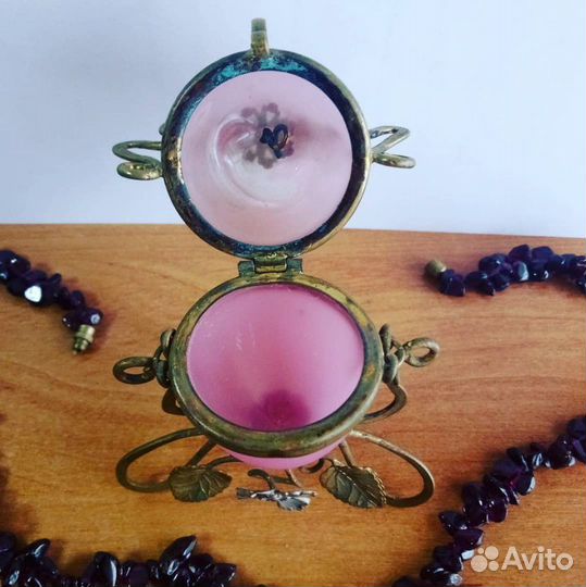 Шкатулка пасхальное яйцо 19 век