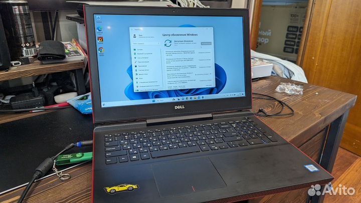 Игровой ноутбук Dell 7567: i7 7700HQ 32GB, SSD+HDD