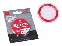 Леска моноф. elite redmaster 30m 0.25mm 4.95kg "Sa