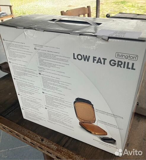 Контактный гриль Low Fat Grill Livingston