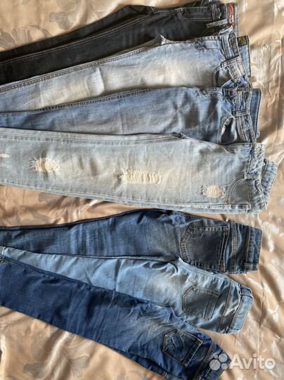 Джинсы для девочки Next от 4/5 -10 лет