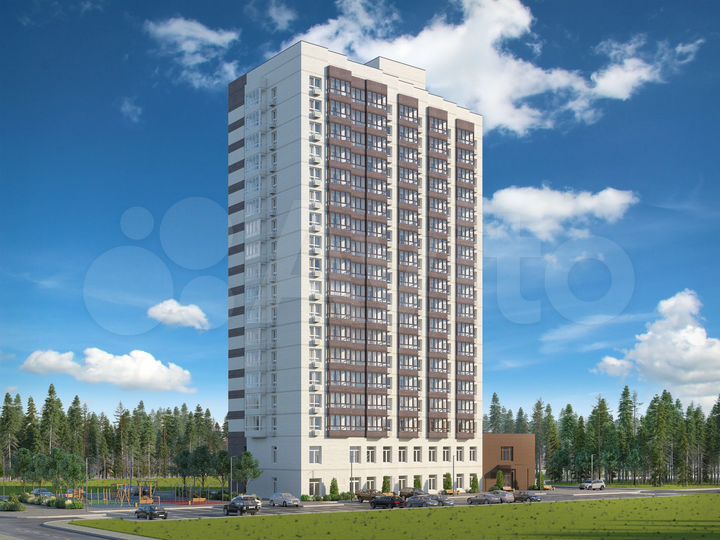 1-к. квартира, 39,5 м², 12/18 эт.