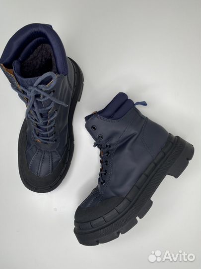 Зимние ботинки синие Tendance 36, 37,38 размер