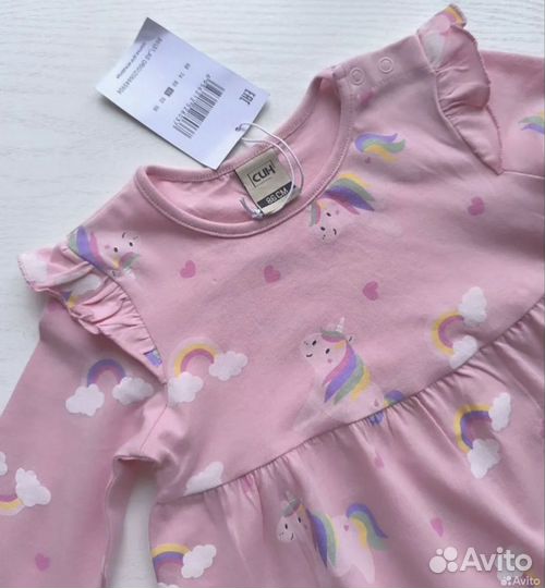 Платье для девочки р 86