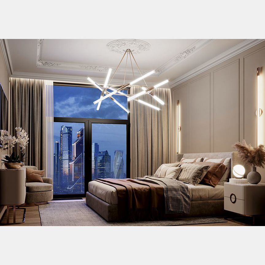 2-к. апартаменты, 59,6 м², 19/23 эт.