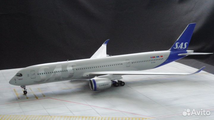 Декаль 1/144 на модель A350-900 SAS Revell, Звезда