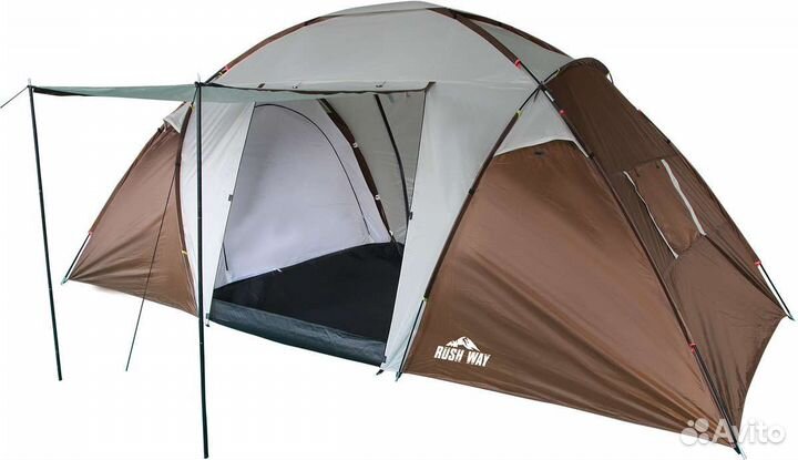 Палатка туристическая 4 местная с тамбуром