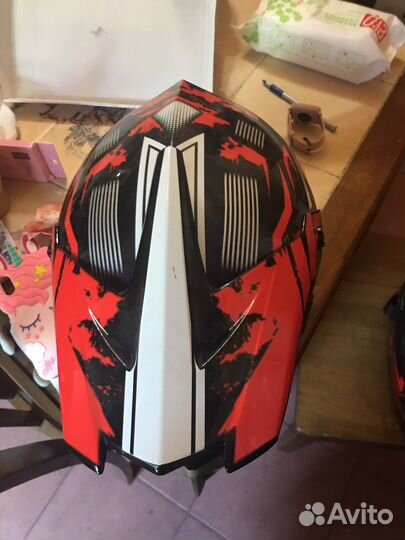 Шлем кроссовый бу