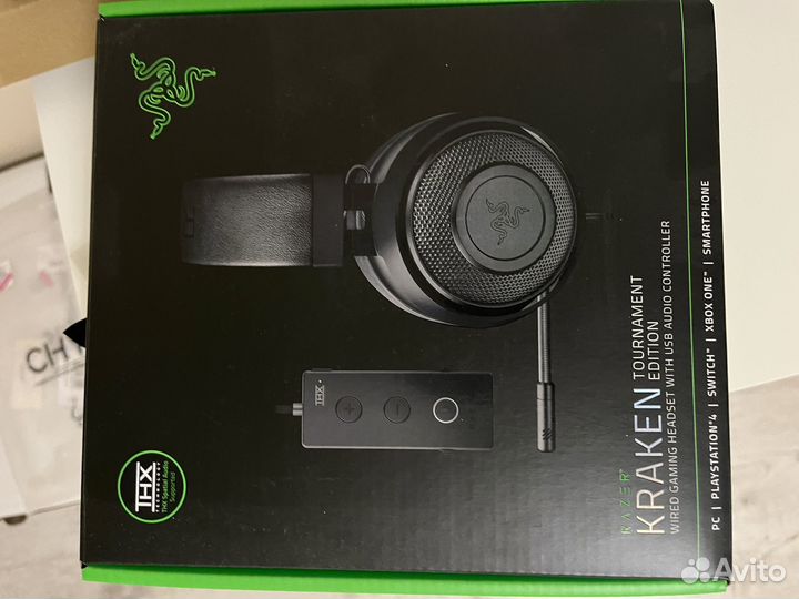 Игровые наушник Razer kraken tournament edition