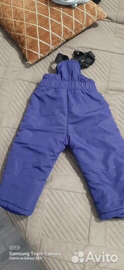 Зимний комбинезон для девочки 80