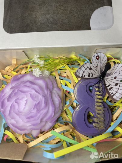 Мыло ручной работы к 8 Марта