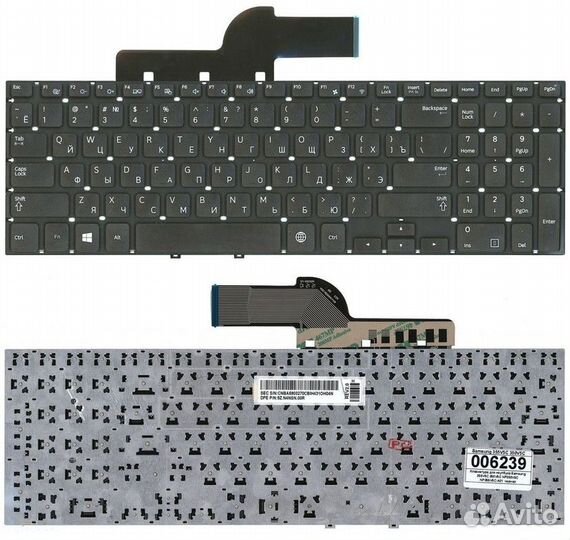 Клавиатура samsung NP350V5C