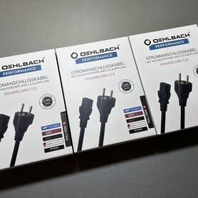 Сетевой кабель Oehlbach performance Powercord C13