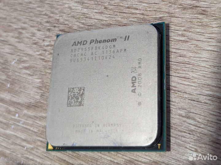 Процессор AMD phenom ii x4 955 Asus m3a78-em