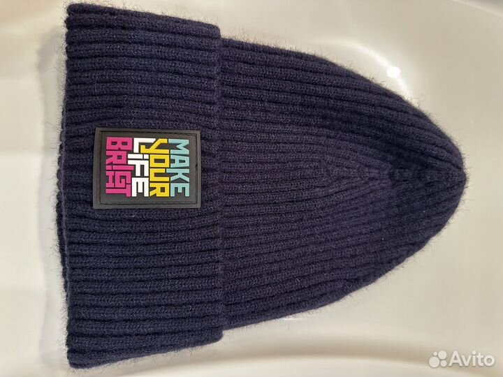 Шапка зимняя женская вязанная