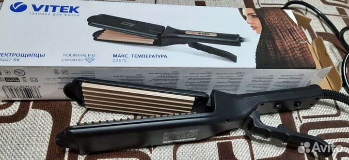 Электрощипцы для волос, гафре