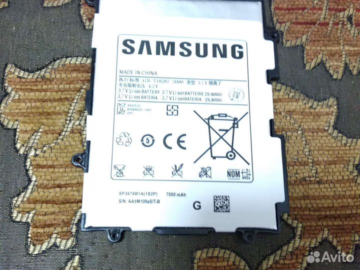 Samsung акб планшеты