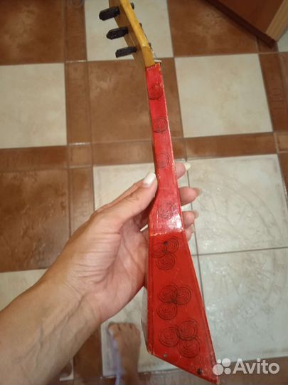 Балалайка маленькая игрушечная СССР