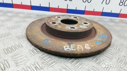 Диск тормозной задний toyota avensis T27 (BEA06LR02)