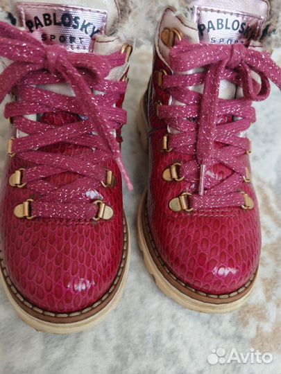 Ботинки демисезонные для девочки 26 размер