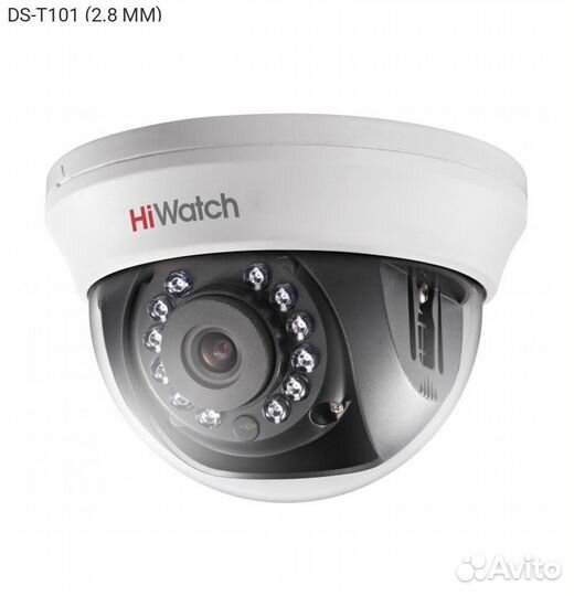 Камера видеонаблюдения hikvision HiWatch DS-T101 1