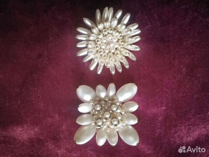 Винтажные броши СССР