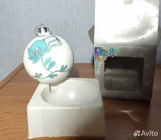 Елочный шар стекло