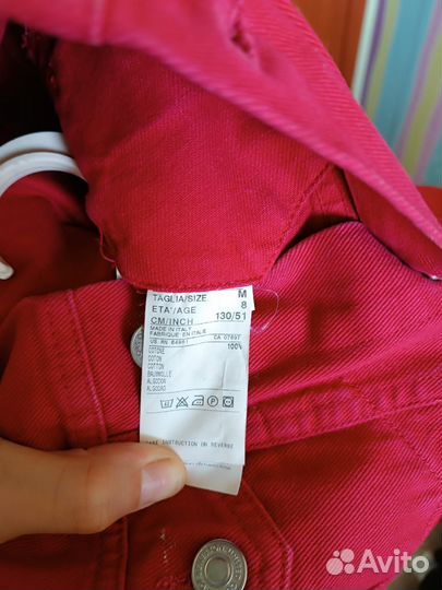 Джинсовка для девочки 130, Benetton