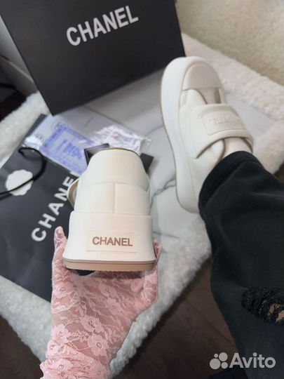 Кеды женские chanel натуральные