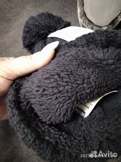 Шапочки на мальчика ог 48-50