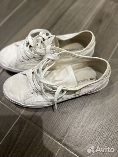 Кеды женские lacoste 37