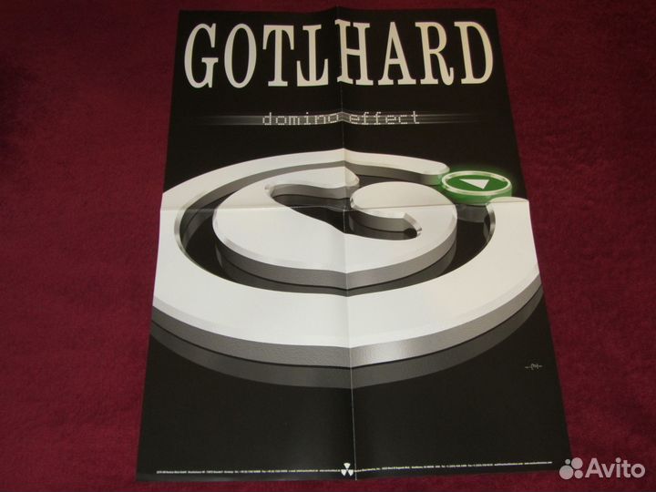 Gotthard – Domino Effect 2007/2011 germany poster