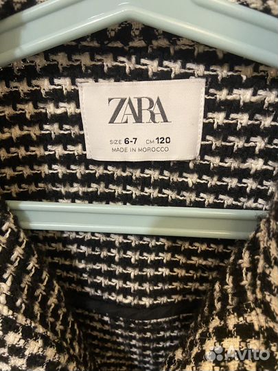 Пиджак zara для девочки 120