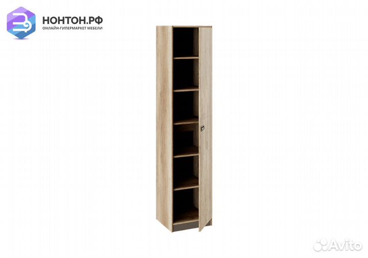 Пенал Пилигрим дуб каньон светлый / фон серый