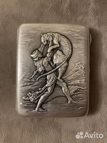 Портсигар серебряный (ссср) 1950 годы