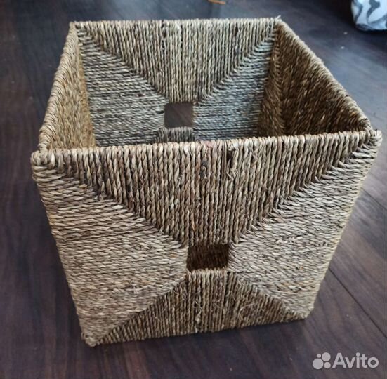 Корзина из морских водорослей Книпса Икея