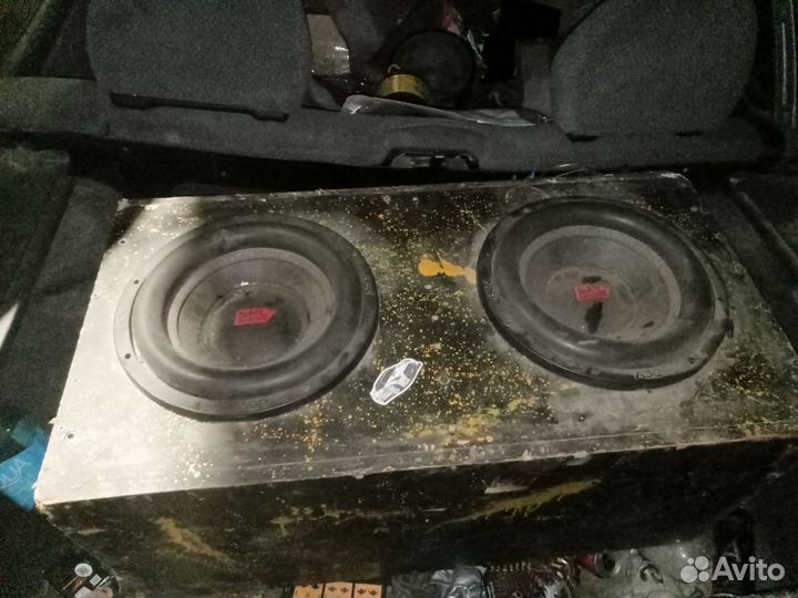 Сабвуферы + усилители