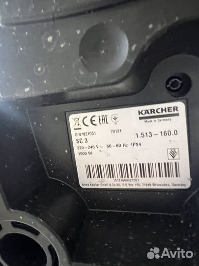Пароочиститель Karcher puzzi sc3 easyfix