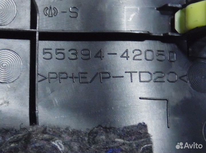 Облицовка консоли декоративная Тойота Рав4