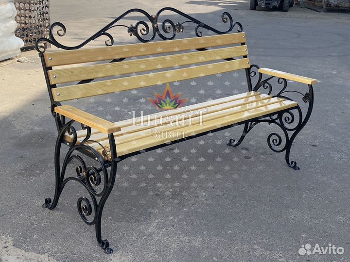 Скамейка уличная садовая 