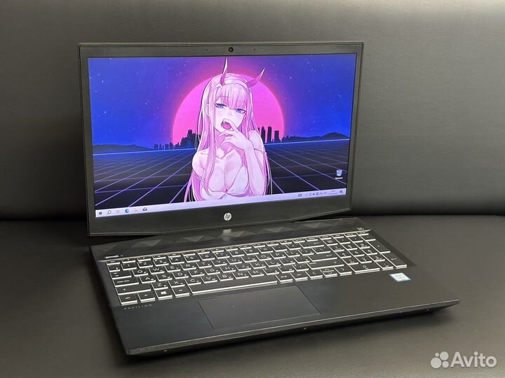 Игровой ноутбук HP Gaming i5-8 / GTX1050 / SSD HDD