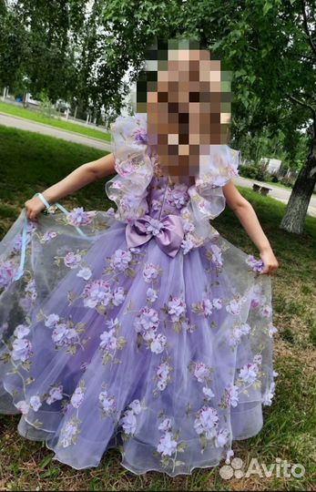 Платье для девочки 122 128