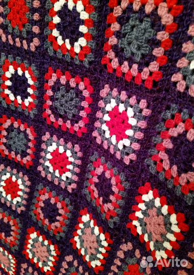 Накидка / покрывало на кресло, ручная работа