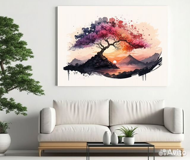 Печать на холсте. Портрет по фото